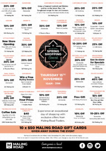 Maling Road Spring Shopping Event Offers
