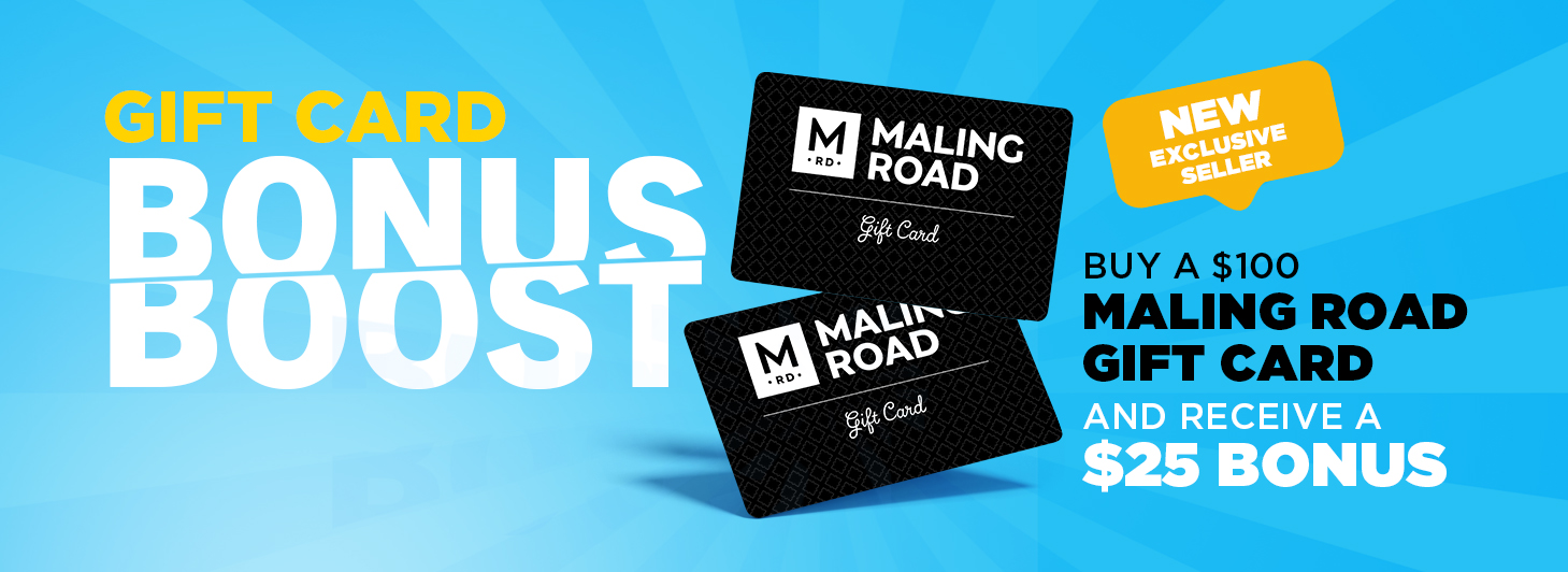 Maling Road Gift Card Promotion